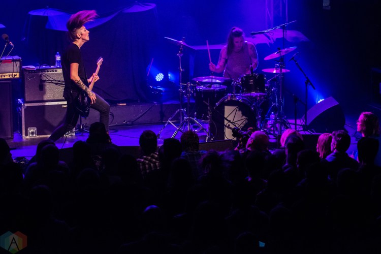 Mobina Galore performs at the Oshawa Music Hall in Oshawa, ON on March 18, 2017. (Photo: Tyler Roberts/Aesthetic Magazine)