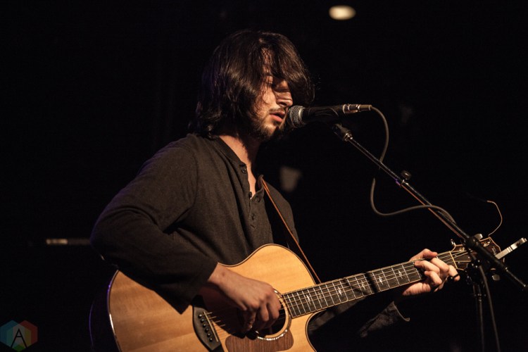 Noah Kahan performs at Lee's Palace in Toronto on March 18, 2017. (Photo: Shahnoor Ijaz/Aesthetic Magazine)