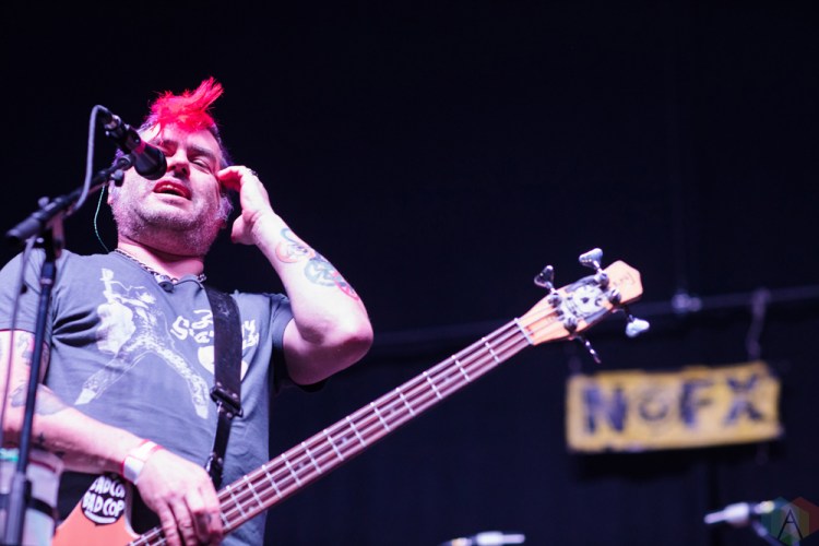 NOFX performs at Musink Festival at the OC Fair and Events Center in Costa Mesa, California on March 17, 2017. (Photo: Amanda Witt/Aesthetic Magazine)