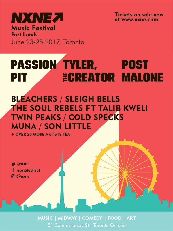 NXNE Toronto 2017 Lineup