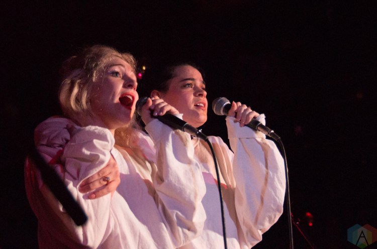 Overcoats performs at the Horseshoe Tavern in Toronto on March 11, 2017. (Photo: Janine Wong/Aesthetic Magazine)