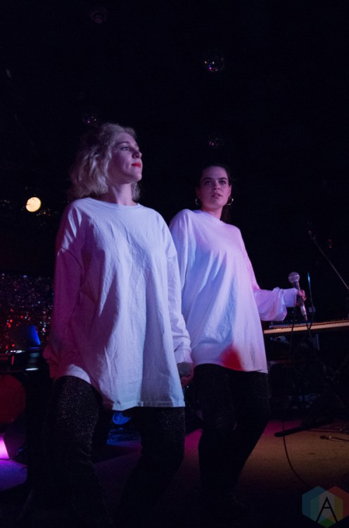 Overcoats performs at the Horseshoe Tavern in Toronto on March 11, 2017. (Photo: Janine Wong/Aesthetic Magazine)
