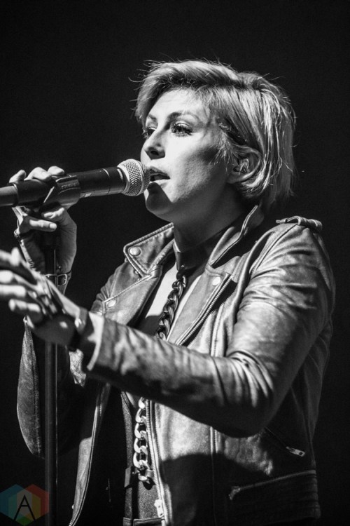 Phantogram performs at the Riviera Theatre in Chicago on March 11, 2017. (Photo: Brigid Gallagher/Aesthetic Magazine)