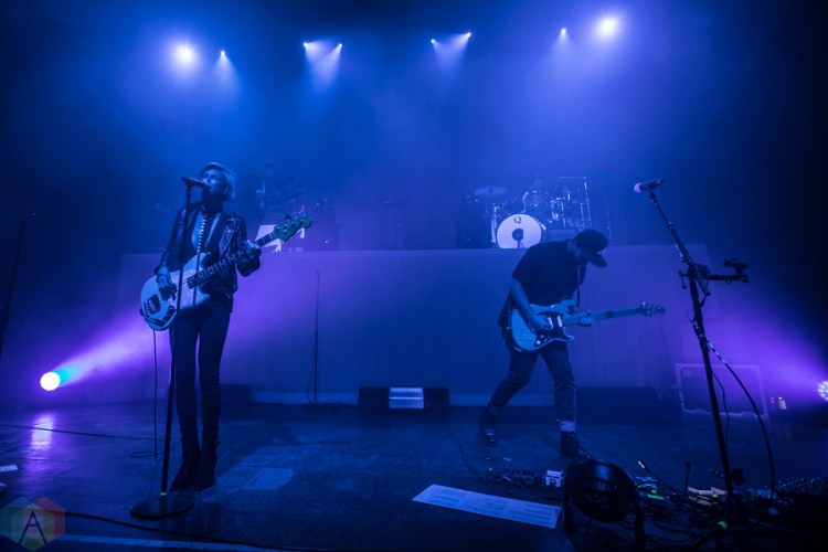 Phantogram performs at the Riviera Theatre in Chicago on March 11, 2017. (Photo: Brigid Gallagher/Aesthetic Magazine)