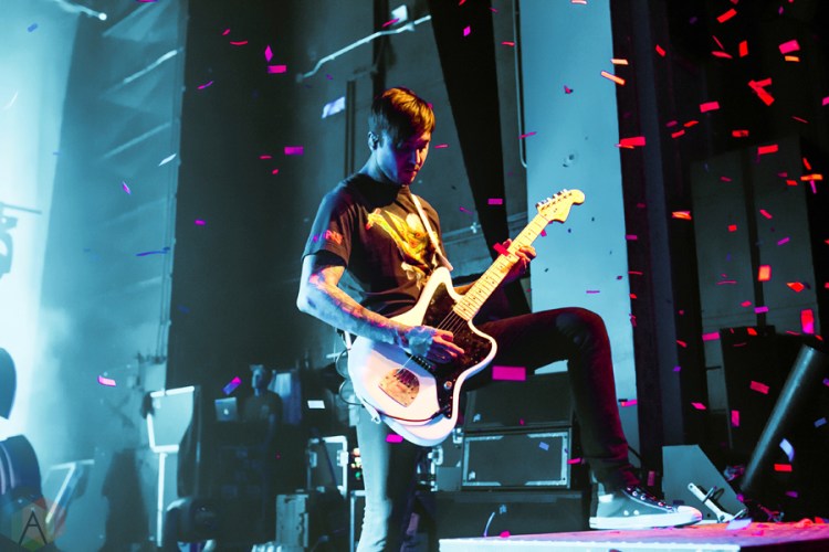 Pierce The Veil performs at the Danforth Music Hall in Toronto on March 1, 2017. (Photo: Alyssa Balistreri/Aesthetic Magazine)