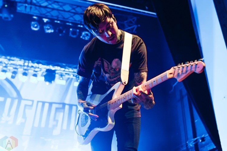 Pierce The Veil performs at the Danforth Music Hall in Toronto on March 1, 2017. (Photo: Alyssa Balistreri/Aesthetic Magazine)