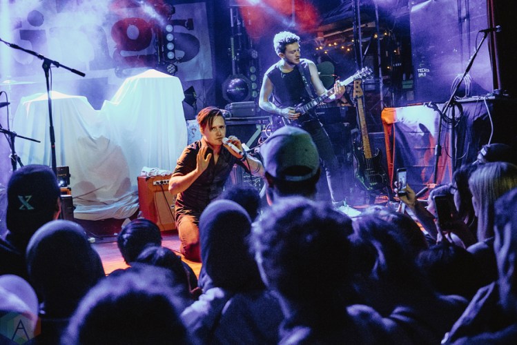 Plaid Brixx performs at the Mod Club in Toronto on February 28, 2017. (Photo: Francesca Ludikar/Aesthetic Magazine)