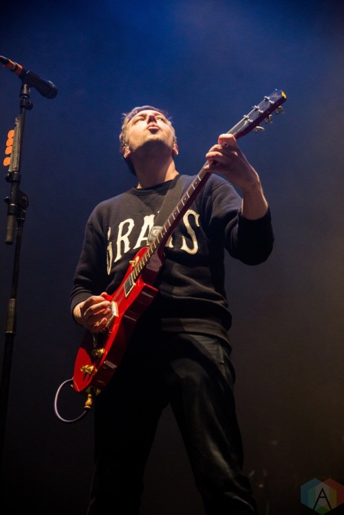 Plain White T's perform at the Air Canada Centre in Toronto on March 14, 2017. (Photo: Brandon Newfield/Aesthetic Magazine)