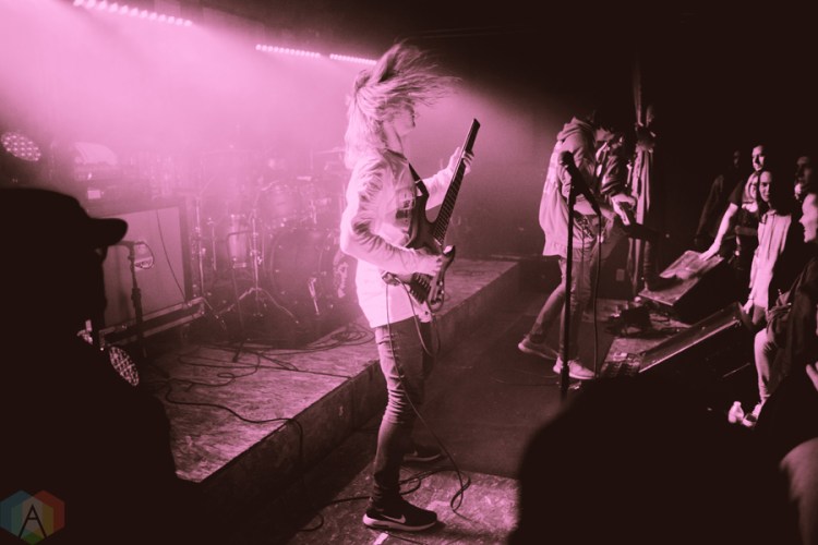 Polyphia performs at Mahall's in Lakewood, Ohio on March 7, 2017. (Photo: Emma Fischer/Aesthetic Magazine)