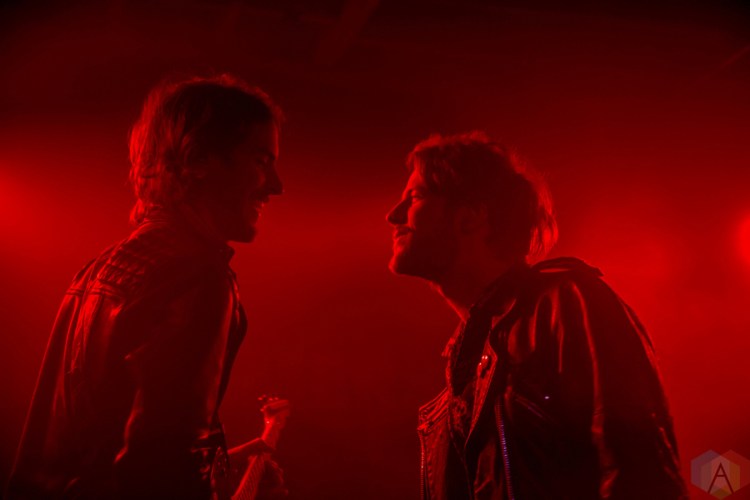 Romes performs at Velvet Underground in Toronto on March 2, 2017. (Photo: Sarah McNeil/Aesthetic Magazine)