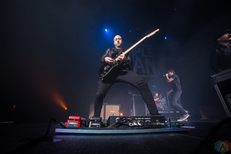 Simple Plan performs at the Air Canada Centre in Toronto on March 14, 2017. (Photo: Brandon Newfield/Aesthetic Magazine)
