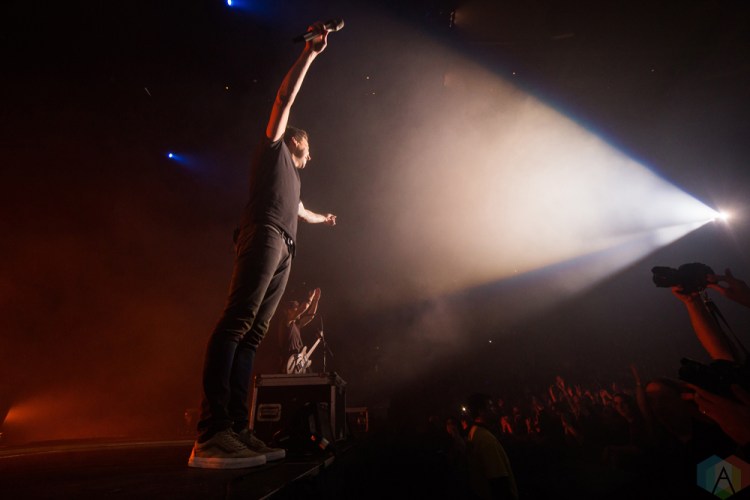 Simple Plan performs at the Air Canada Centre in Toronto on March 14, 2017. (Photo: Brandon Newfield/Aesthetic Magazine)