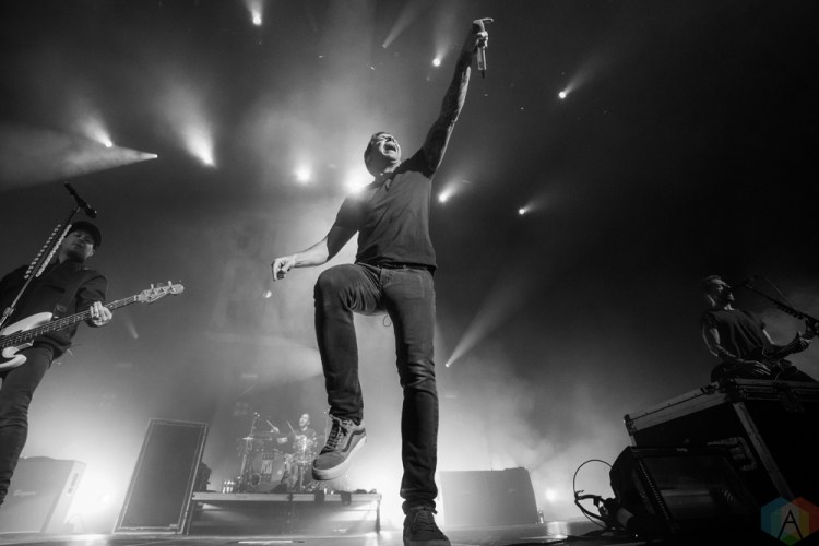 Simple Plan performs at the Air Canada Centre in Toronto on March 14, 2017. (Photo: Brandon Newfield/Aesthetic Magazine)
