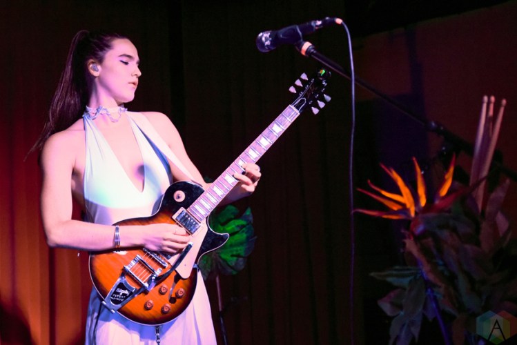 Sofi Tukker performs at the Drake Hotel in Toronto on March 10, 2017. (Photo: Jaime Espinoza/Aesthetic Magazine)