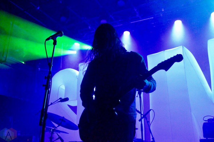 Suuns performs at the Mod Club in Toronto on March 4, 2017. (Photo: Justin Roth/Aesthetic Magazine)