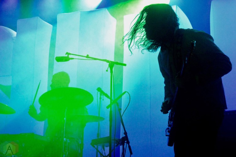 Suuns performs at the Mod Club in Toronto on March 4, 2017. (Photo: Justin Roth/Aesthetic Magazine)