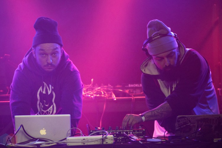 The Frandiscos perform performs at Velvet Underground in Toronto on March 9, 2017. (Photo: Nicole De Khors/Aesthetic Magazine)