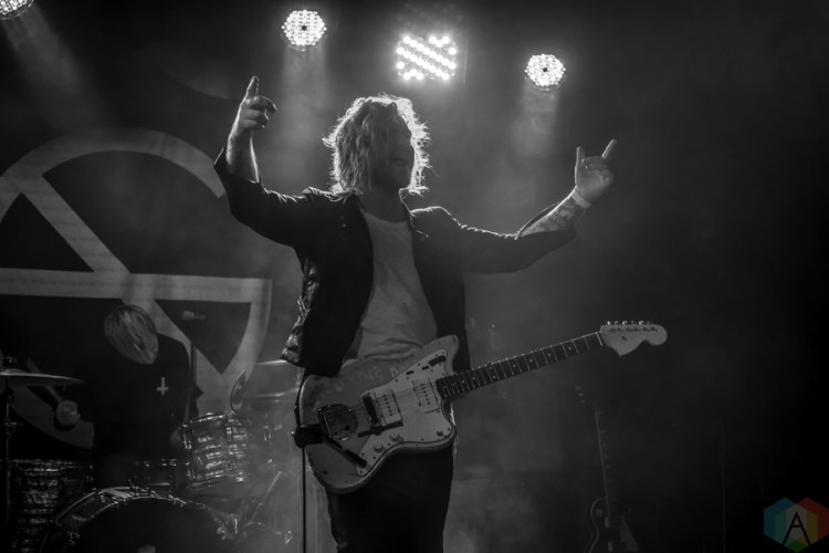 The Griswolds perform at Velvet Underground in Toronto on March 2, 2017. (Photo: Sarah McNeil/Aesthetic Magazine)