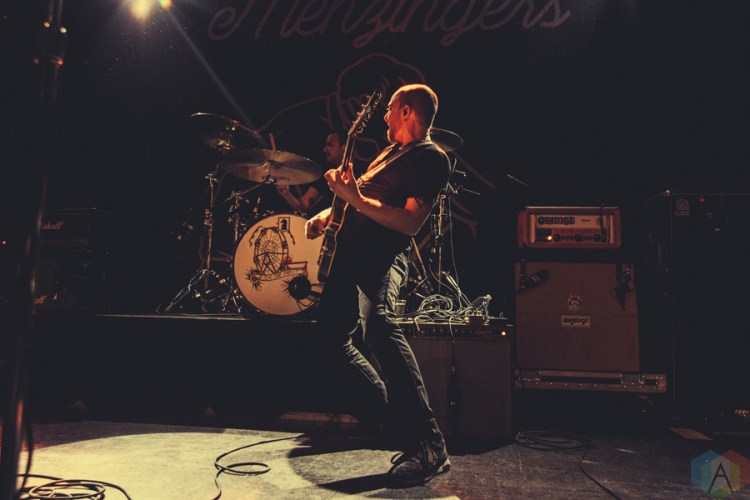 The Menzingers perform at Metro Chicago in Chicago, IL on March 3, 2017. (Photo: Kris Cortes/Aesthetic Magazine)