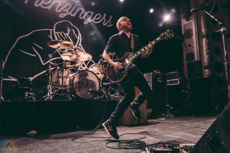 The Menzingers perform at Metro Chicago in Chicago, IL on March 3, 2017. (Photo: Kris Cortes/Aesthetic Magazine)