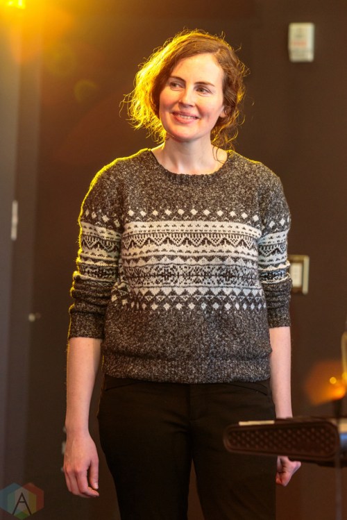 The New Pornographers perform at 102.1 The Edge in Toronto on March 22, 2017. (Photo: David McDonald/Aesthetic Magazine)