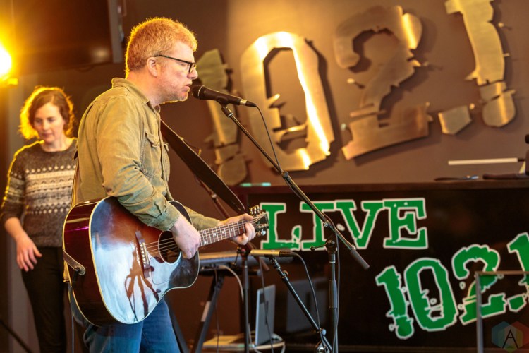 The New Pornographers perform at 102.1 The Edge in Toronto on March 22, 2017. (Photo: David McDonald/Aesthetic Magazine)