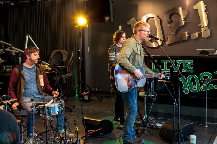 The New Pornographers perform at 102.1 The Edge in Toronto on March 22, 2017. (Photo: David McDonald/Aesthetic Magazine)