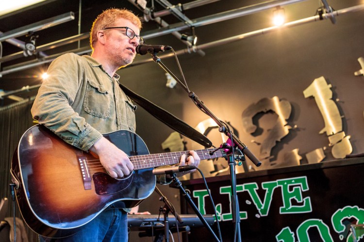 The New Pornographers perform at 102.1 The Edge in Toronto on March 22, 2017. (Photo: David McDonald/Aesthetic Magazine)