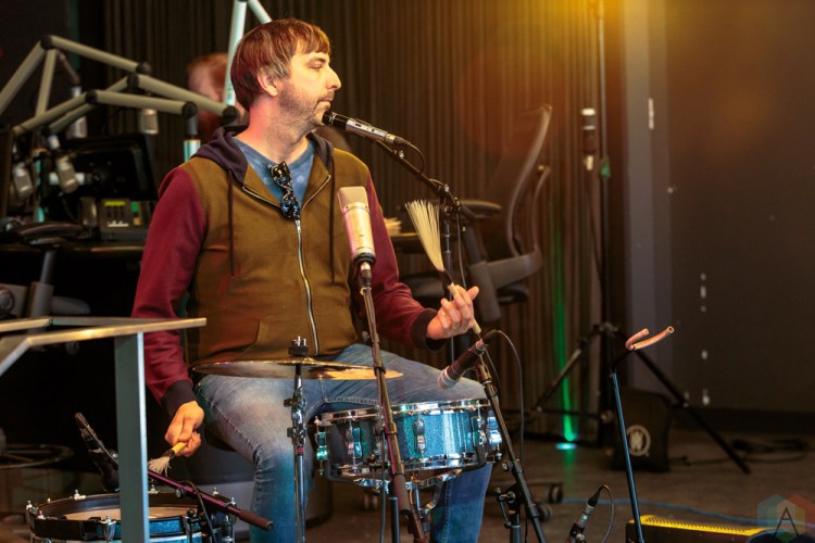 The New Pornographers perform at 102.1 The Edge in Toronto on March 22, 2017. (Photo: David McDonald/Aesthetic Magazine)