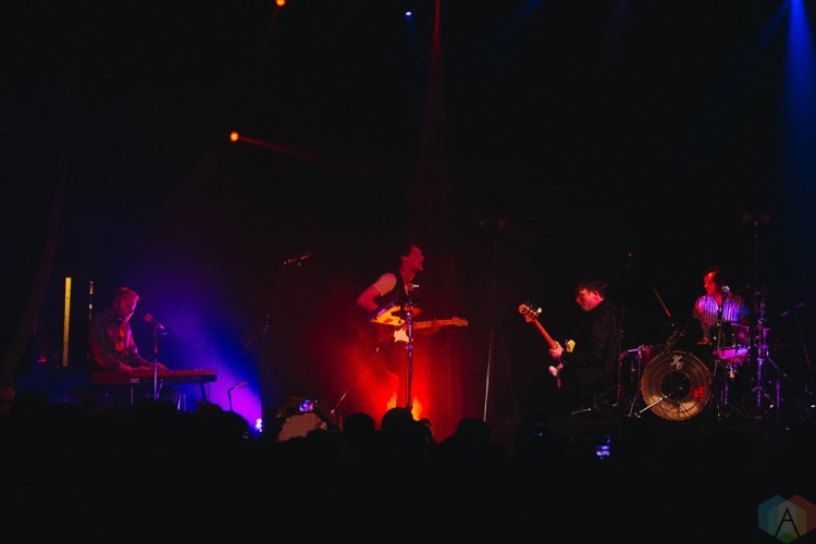The Zolas perform at the Opera House in Toronto on March 16, 2017. (Photo: Josh Moody/Aesthetic Magazine)