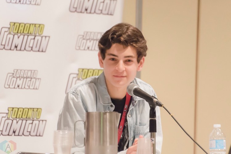David Mazouz (Gotham) appears at Toronto ComiCon 2017 at the Metro Toronto Convention Centre in Toronto. (Photo: Angelo Marchini/Aesthetic Magazine)