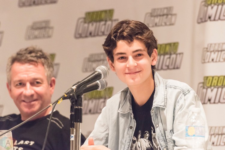 David Mazouz (Gotham) appears at Toronto ComiCon 2017 at the Metro Toronto Convention Centre in Toronto. (Photo: Angelo Marchini/Aesthetic Magazine)