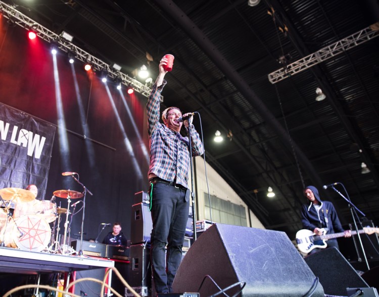Unwritten Law performs at Musink Festival at the OC Fair and Events Center in Costa Mesa, California on March 19, 2017. (Photo: Amanda Witt/Aesthetic Magazine)