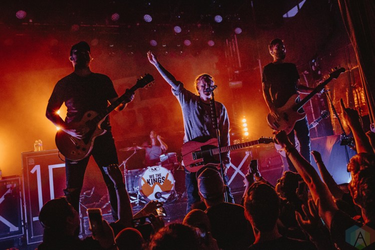 We The Kings performs at the Mod Club in Toronto on February 28, 2017. (Photo: Francesca Ludikar/Aesthetic Magazine)