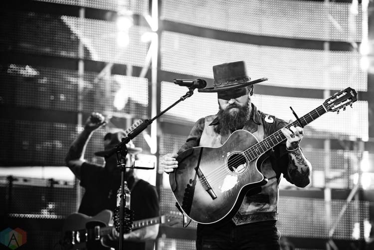 Zac Brown Band performs at NRG Park in Houston on March 26, 2017 during the Houston Rodeo. (Photo: Joey Diaz/Aesthetic Magazine)