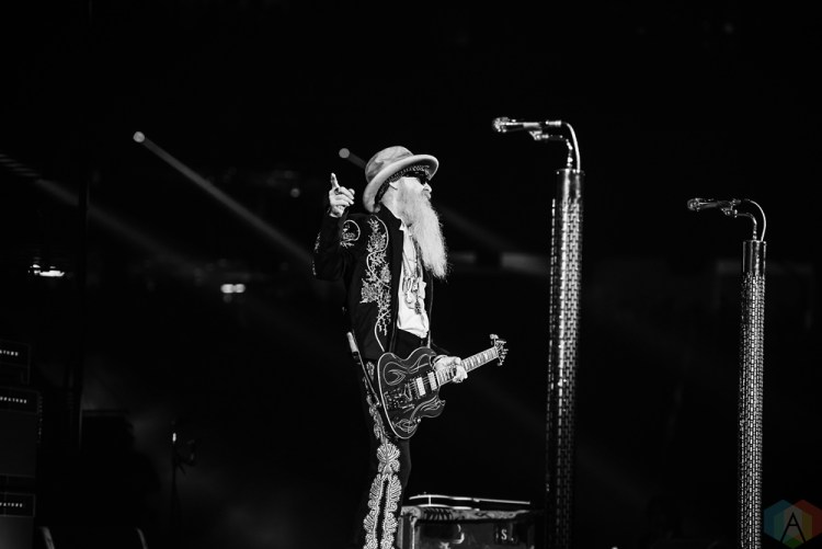 ZZ Top performs at NRG Park in Houston on March 21, 2017 during the Houston Rodeo. (Photo: Joey Diaz/Aesthetic Magazine)