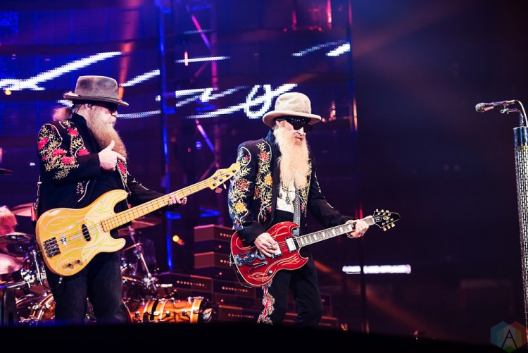 ZZ Top performs at NRG Park in Houston on March 21, 2017 during the Houston Rodeo. (Photo: Joey Diaz/Aesthetic Magazine)