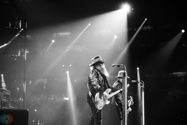 ZZ Top performs at NRG Park in Houston on March 21, 2017 during the Houston Rodeo. (Photo: Joey Diaz/Aesthetic Magazine)