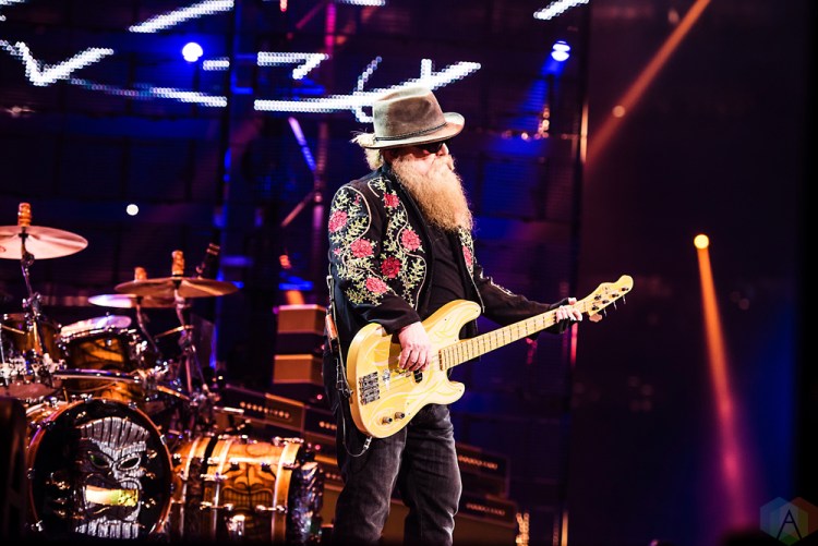 ZZ Top performs at NRG Park in Houston on March 21, 2017 during the Houston Rodeo. (Photo: Joey Diaz/Aesthetic Magazine)