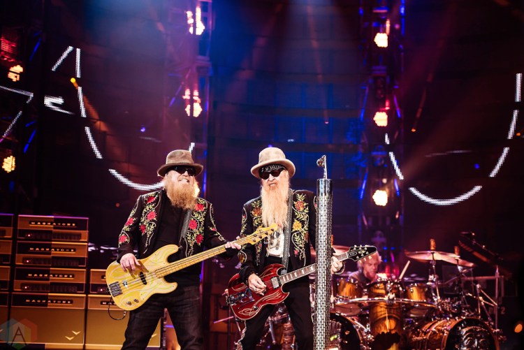 ZZ Top performs at NRG Park in Houston on March 21, 2017 during the Houston Rodeo. (Photo: Joey Diaz/Aesthetic Magazine)