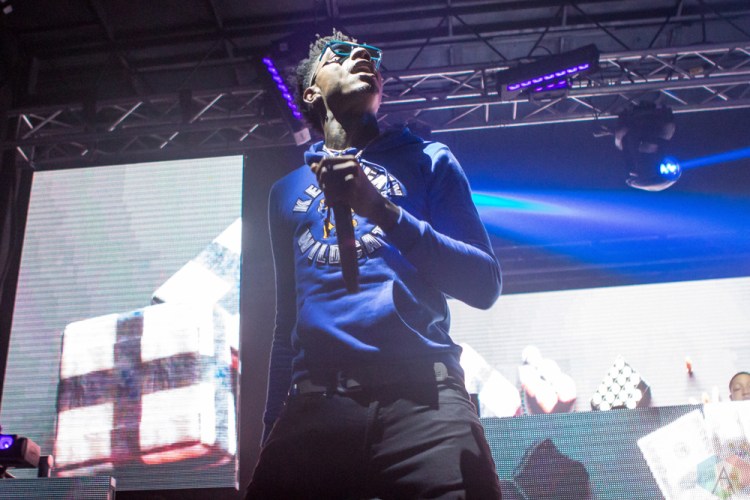 21 Savage performs at the Phoenix Lights Festival at the Rawhide Event Center in Phoenix, AZ on April 9, 2017. (Photo: Meghan Lee/Aesthetic Magazine)