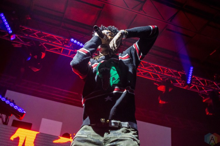 21 Savage performs at the Phoenix Lights Festival at the Rawhide Event Center in Phoenix, AZ on April 9, 2017. (Photo: Meghan Lee/Aesthetic Magazine)