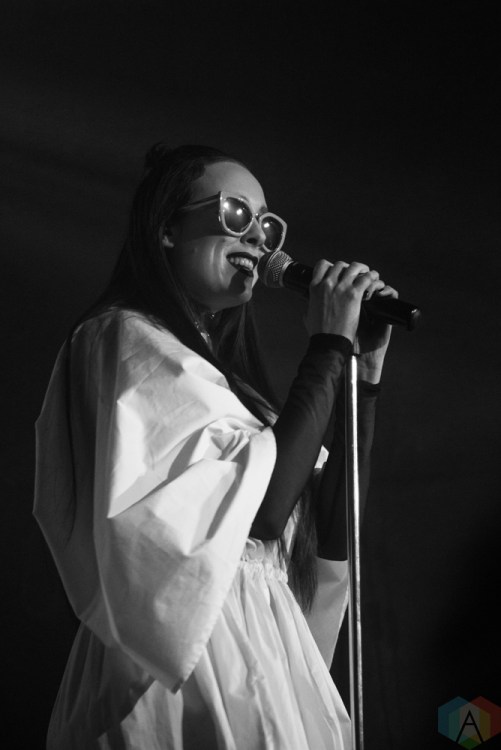 Allie X performs at the Mod Club in Toronto on April 22, 2017. (Photo: Morgan Hotston/Aesthetic Magazine)