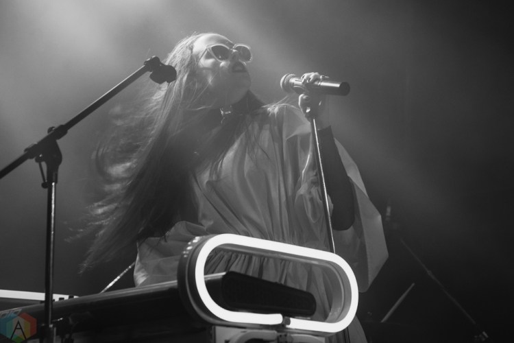 Allie X performs at the Mod Club in Toronto on April 22, 2017. (Photo: Morgan Hotston/Aesthetic Magazine)