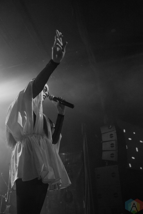 Allie X performs at the Mod Club in Toronto on April 22, 2017. (Photo: Morgan Hotston/Aesthetic Magazine)