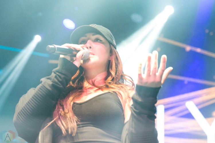 Alyssa Reid performs at iHeartRadio Fest at Rebel in Toronto on April 21, 2017. (Photo: Brendan Albert/Aesthetic Magazine)