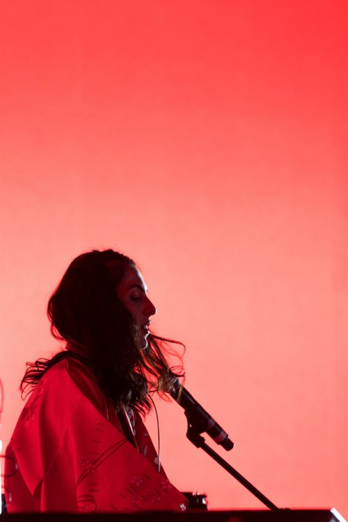 Anna Lunoe performs at the Coachella Music Festival in Indio, California on April 16, 2017. (Photo: Julian Bajsel)