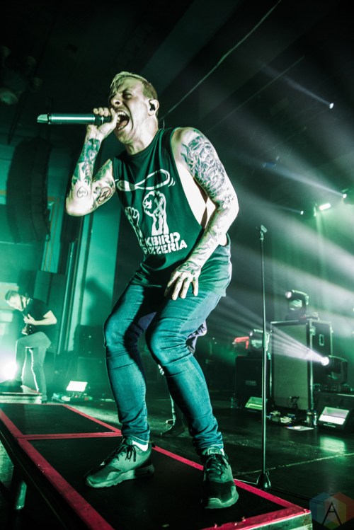 Architects performs at the Danforth Music Hall in Toronto on April 6, 2017. (Photo: Kelsey Giesbrecht/Aesthetic Magazine)