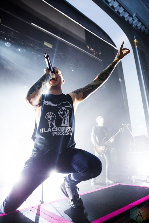 Architects performs at the Danforth Music Hall in Toronto on April 6, 2017. (Photo: Kelsey Giesbrecht/Aesthetic Magazine)