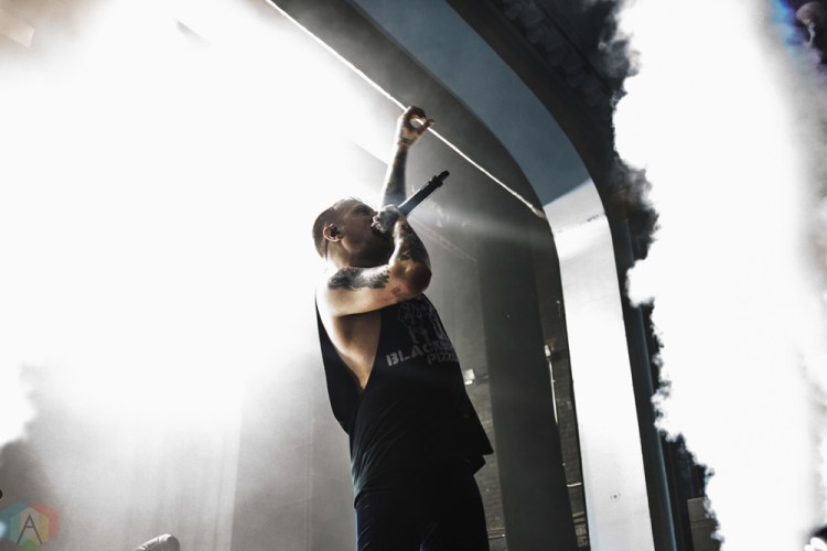 Architects performs at the Danforth Music Hall in Toronto on April 6, 2017